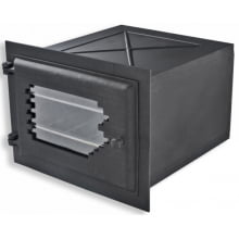 Forno de ferro fundido grande tampa de vidro Imperio Grill